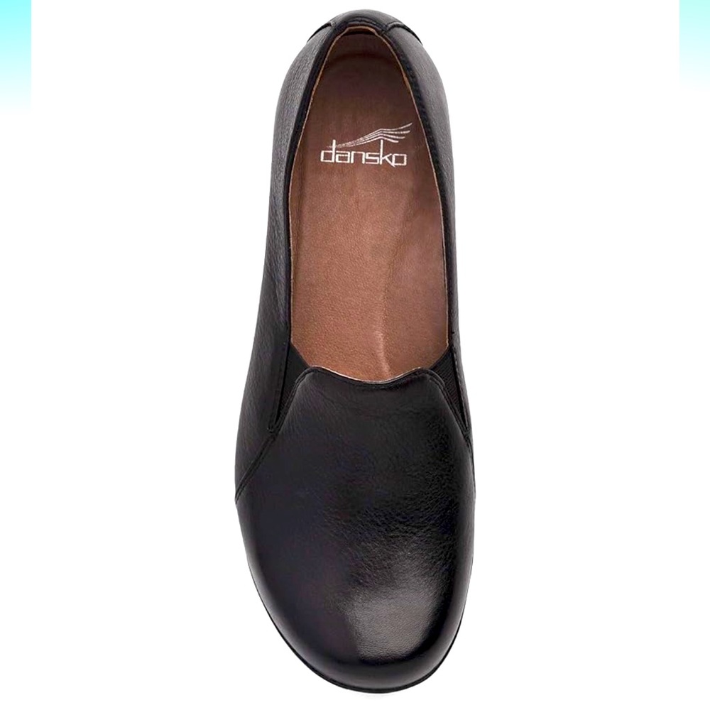 Dansko Women's Farah Black Leather Loafers: SZ 40